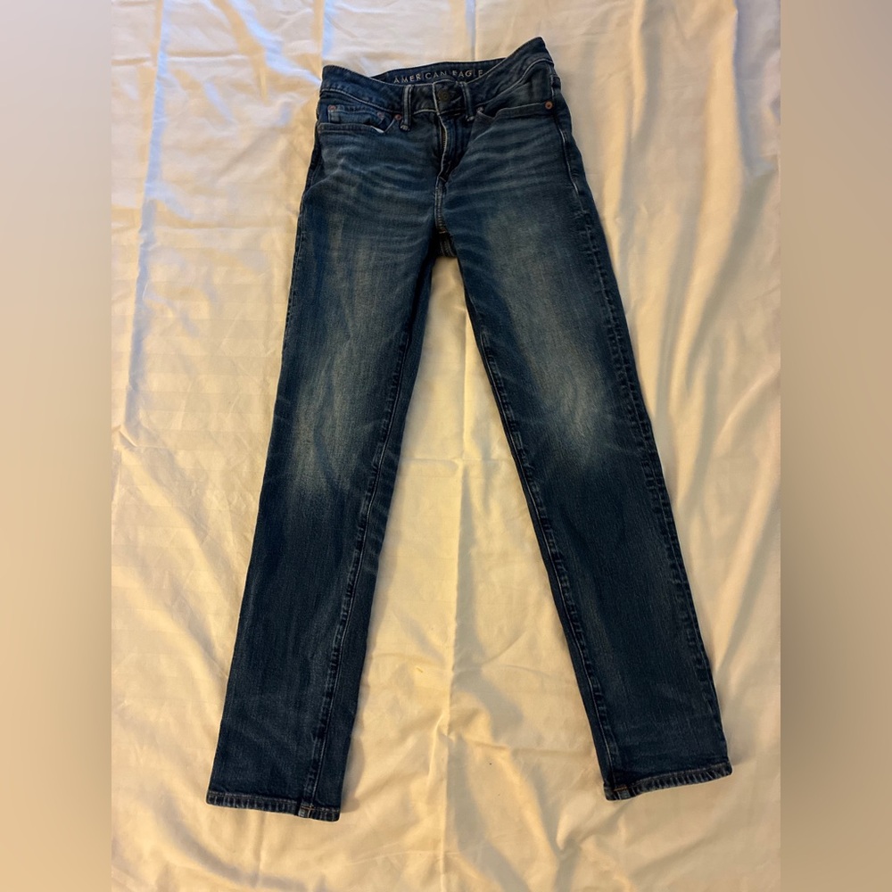 American Eagle Outfitters Men’s Blue Slim Jeans 26 X 30 ONLINE EXCLUSIVE - Picture 3 of 4